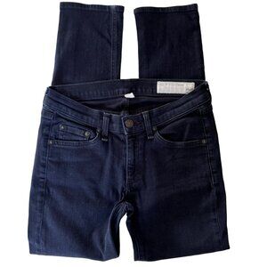 Rag & Bone Women's Coal Cigarette Skinny Jeans Size 26 Button Fly Cotton Denim